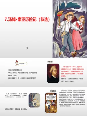 汤姆·索亚历险记PPT课件2