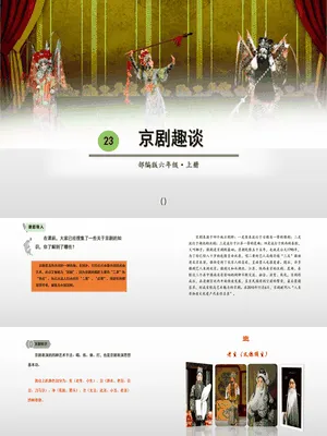 京剧趣谈PPT课件6