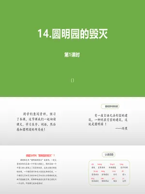 圆明园的毁灭PPT课件3