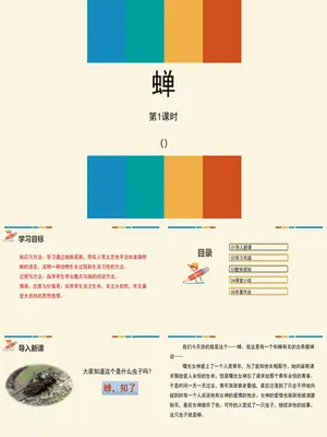 蝉PPT课件4