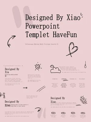 创意简约文字手绘设计感