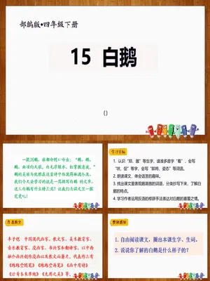 白鹅PPT课件5