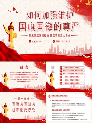 国旗国徽尊严维护教育
