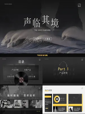高端大气产品介绍推广