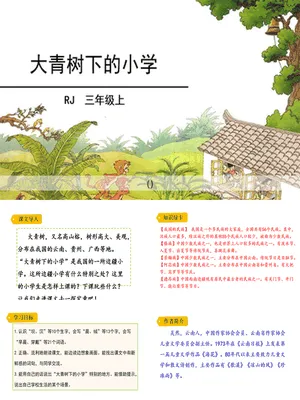大青树下的小学PPT课件7