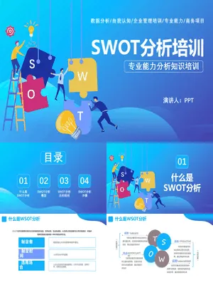 SWOT分析培训课件