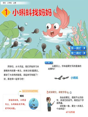 小蝌蚪找妈妈PPT课件7