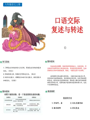 复述与转述PPT课件3