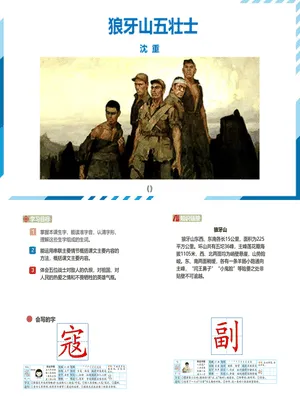 狼牙山五壮士PPT课件4