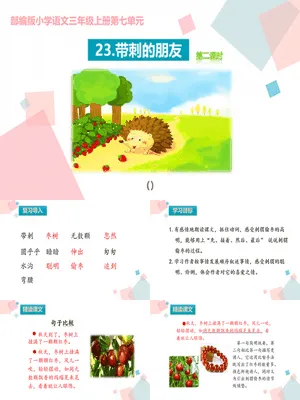 带刺的朋友PPT课件6