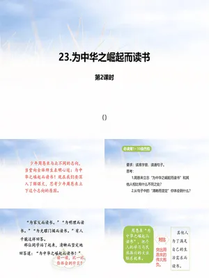 为中华之崛起而读书PPT课件4