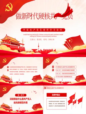 新时代党员担当作为