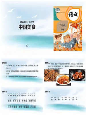 中国美食PPT课件3