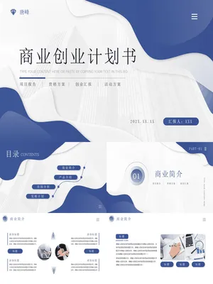 SY0001商业计划书包