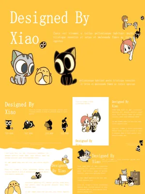 可爱猫咪罗小黑主题