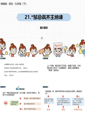邹忌讽齐王纳谏PPT课件5
