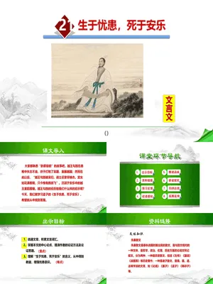 生于忧患死于安乐PPT课件2