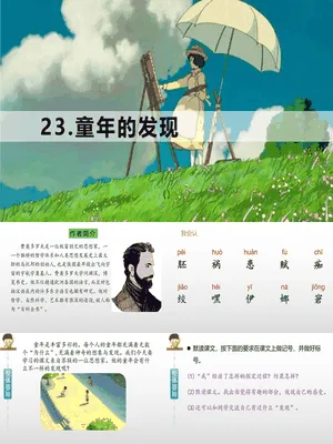 童年的发现PPT课件8