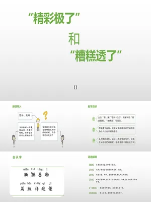 精彩极了和糟糕透了PPT课件5