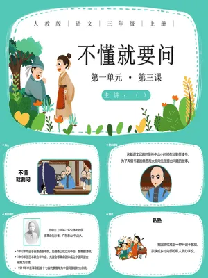 不懂就要问PPT课件7