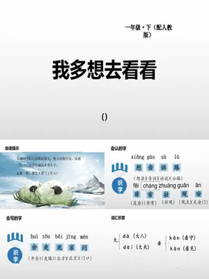 我多想去看看PPT课件3