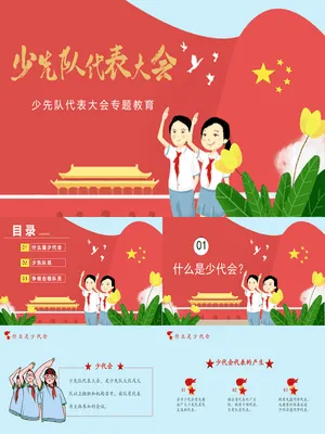少先队代表大会专题教育