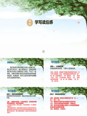 学写读后感PPT课件3