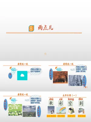 雨点儿PPT课件10