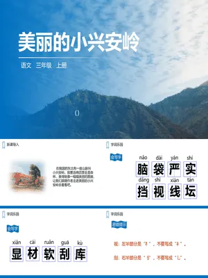 美丽的小兴安岭PPT课件6