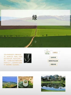 绿PPT课件1