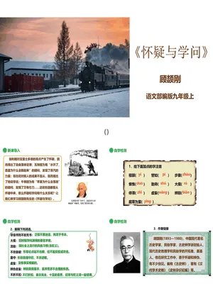怀疑与学问PPT课件8