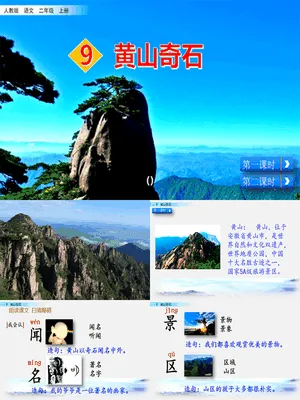 黄山奇石PPT课件5