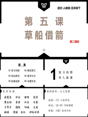 草船借箭PPT课件4