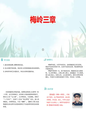 梅岭三章PPT课件7
