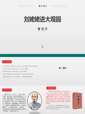 刘姥姥进大观园PPT课件7