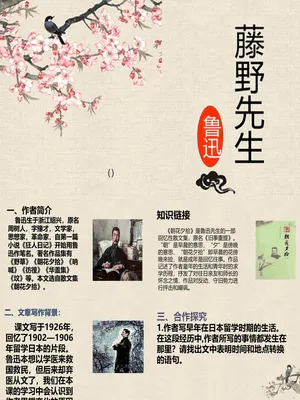 藤野先生PPT课件4
