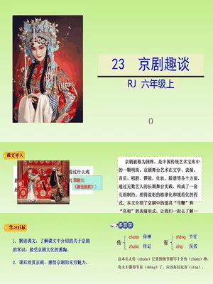 京剧趣谈PPT课件7