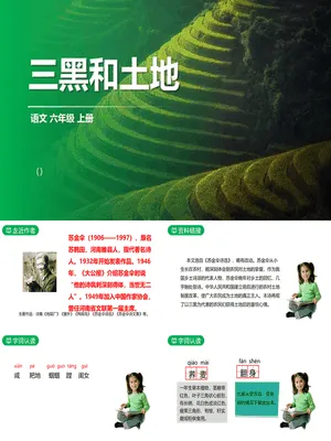 三黑和土地PPT课件3