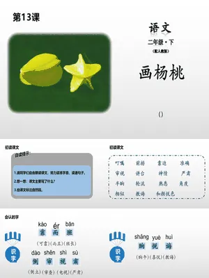 画杨桃PPT课件1