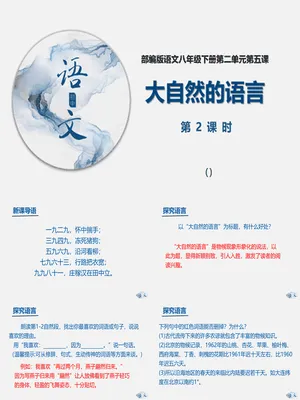 大自然的语言PPT课件6