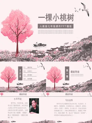 一颗小桃树PPT课件1