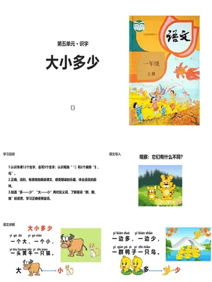 大小多少PPT课件4