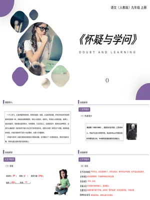 怀疑与学问PPT课件3