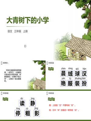 大青树下的小学PPT课件1