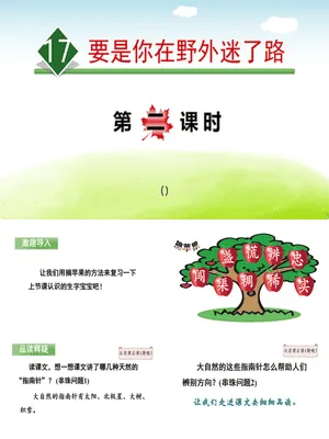 要是你在野外迷了路PPT课件4