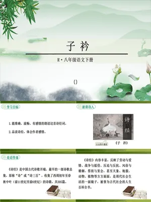 子衿PPT课件1
