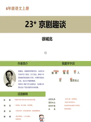 京剧趣谈PPT课件2