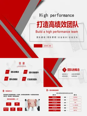 P41945高绩效团队建设方法