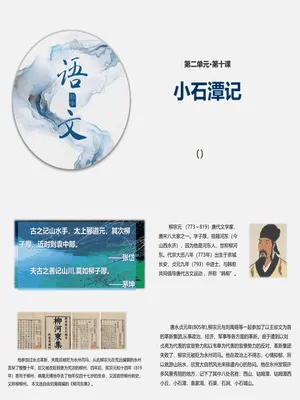 小石潭记PPT课件4