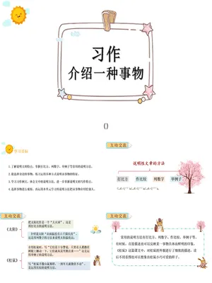 介绍一种事物PPT课件4